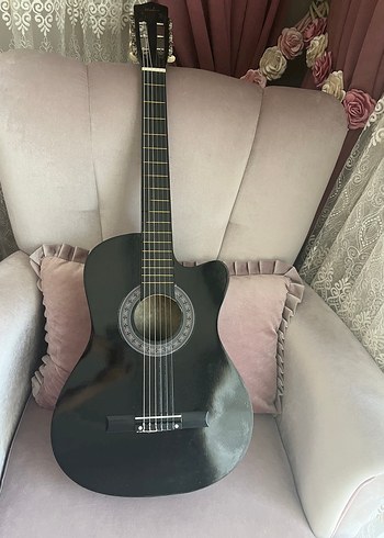 Midex marka Siyah Klasik Gitar