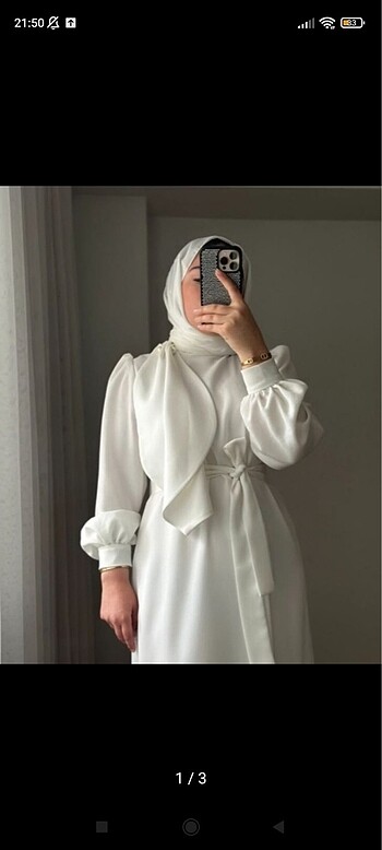 Trendyol & Milla Tesettür Nikah Elbisesi