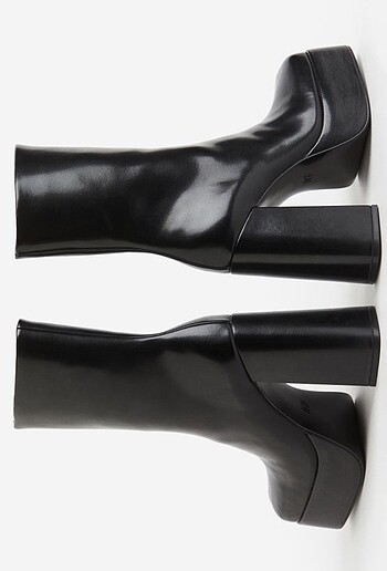 39 Beden siyah Renk H&M Platform Bot