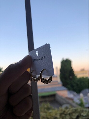  Beden Çelik küpe