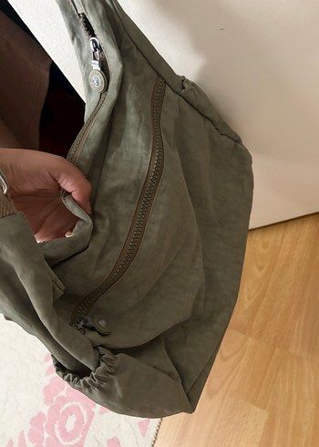 Diğer Bej Keten Çapraz Askılı Kadın Çanta