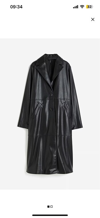 H&M deri trench