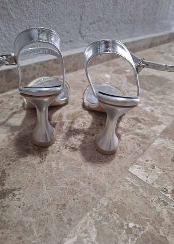 37 Beden taşlı Topuklu Kadın Ayakkabı