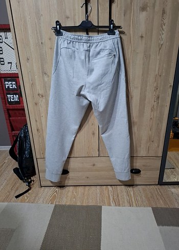 Gri Erkek Rahat Kesim Eşofman Altı - Görsel 2