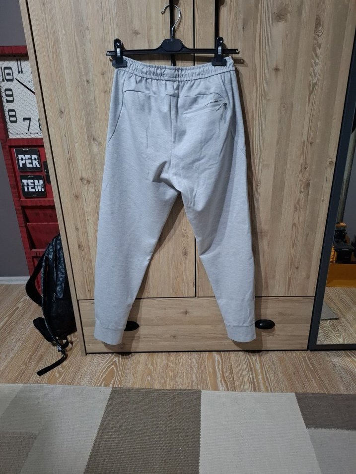 Gri Erkek Rahat Kesim Eşofman Altı - Görsel 2