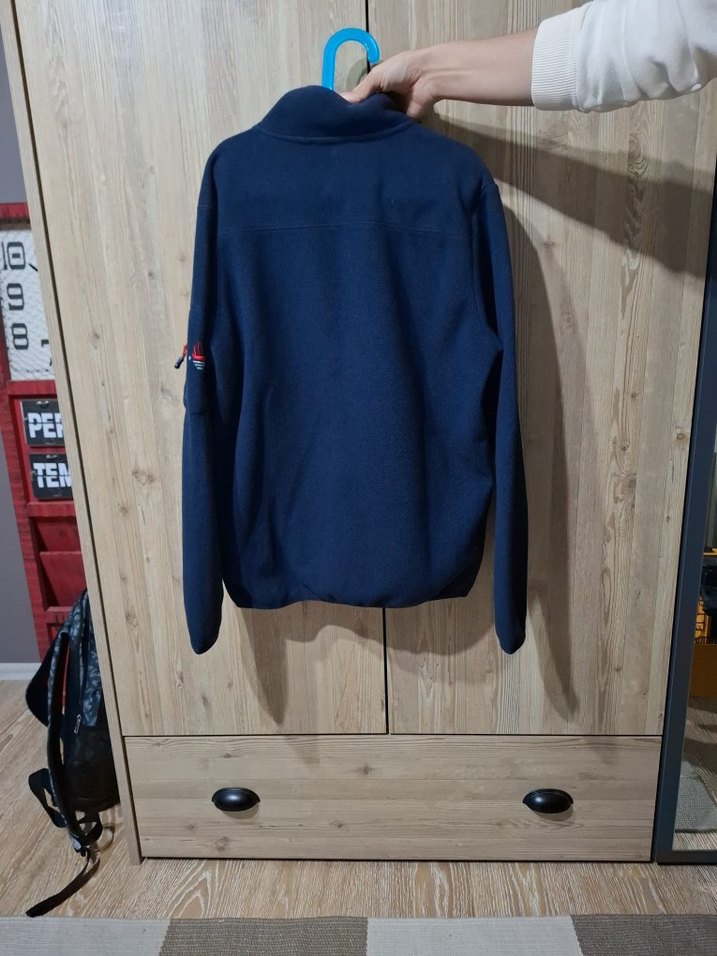 Ted koleji Erkek Lacivert Fermuarlı Polar Ceket - Görsel 2