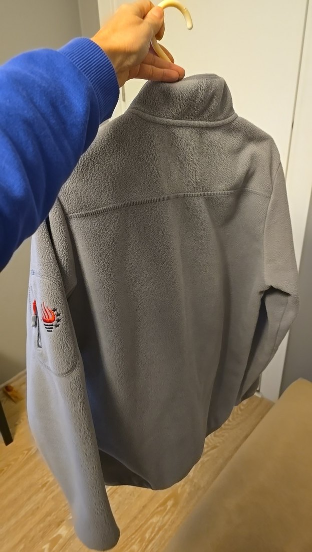 Ted koleji Gri Fermuarlı Erkek Polar Ceket - Görsel 2