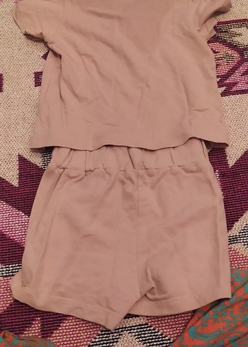 LC Waikiki LCW Kısa Kollu Kahverengi erkek Bebek Takımı
