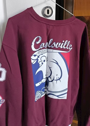 Mavi Jeans Bordo Uzun Kollu Sweatshirt