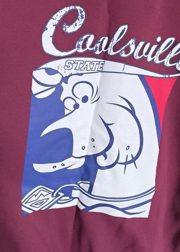 l Beden Bordo Uzun Kollu Sweatshirt