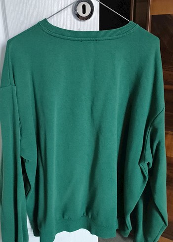 Mavi Jeans Yeşil Oversize Kadın Sweatshirt