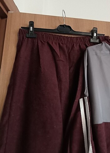 xxl Beden bordo Renk İkili eşofman takımı
