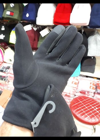 Kemer Detaylı Siyah Erkek Eldiveni - Görsel 4