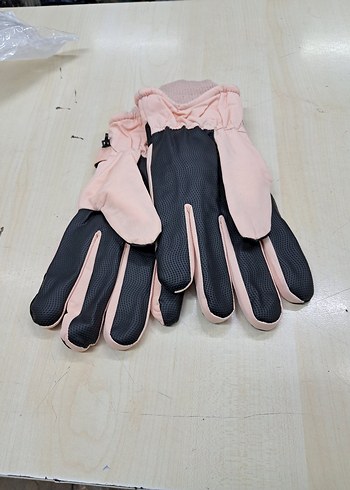 kpt ithal bayan kar eldiveni Pembe Street Wear Eldiven - Görsel 2