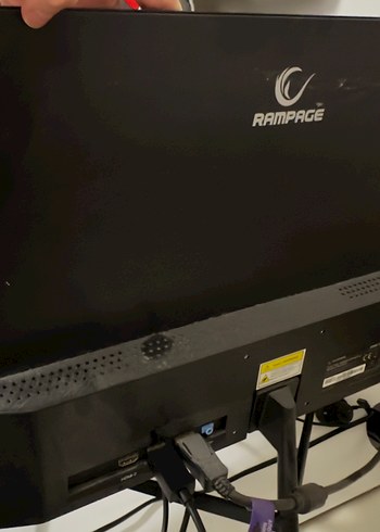 RAMPAGE 23,8" RM-344 1Ms 144Hz FHD GAMING MONITOR - Görsel 4