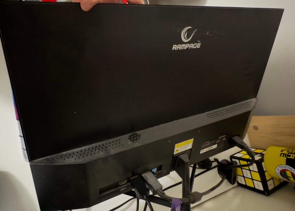 RAMPAGE 23,8" RM-344 1Ms 144Hz FHD GAMING MONITOR - Görsel 4