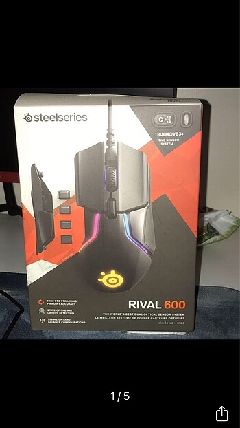 Steelseries rival 600 oyuncu mouse