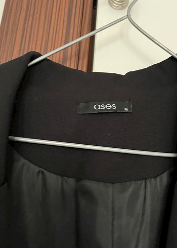 Siyah Düğmeli Kadın Blazer Ceket - Görsel 3