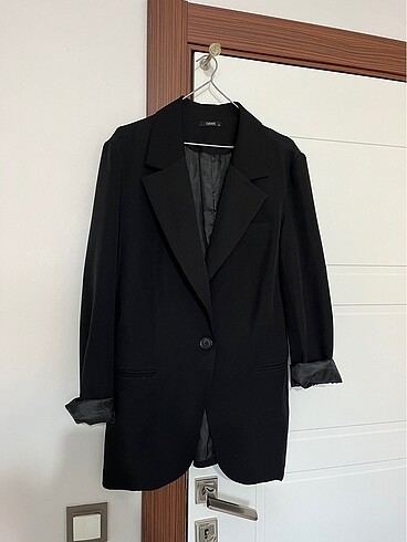 Siyah blazer