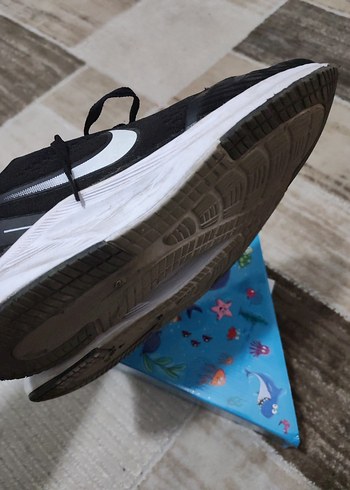 Siyah Nike Erkek Spor Ayakkabı Velcro - Görsel 2