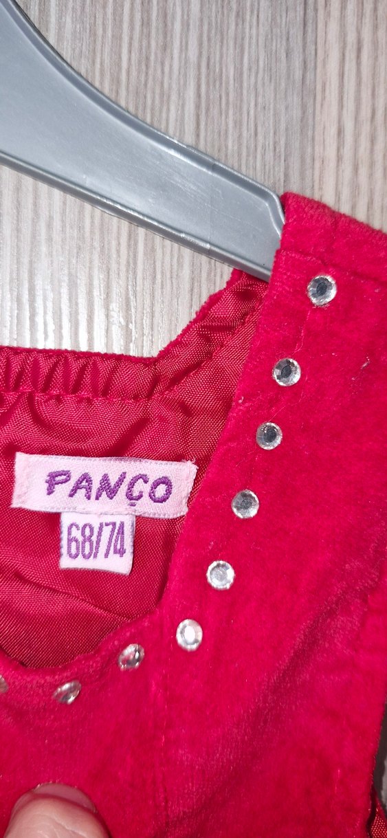 Kız Çocuk Kolsuz Nakışlı Pembe Elbise - Görsel 4