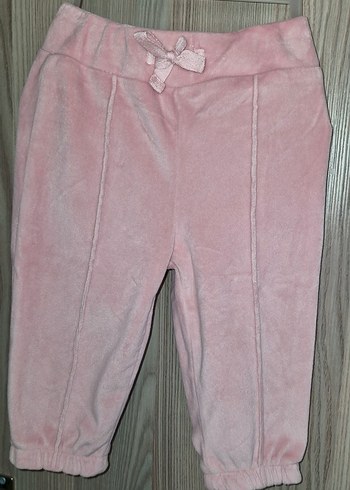 kız Çocuk kadife yumuşak dokulu kumaş alt üst takım - Görsel 3