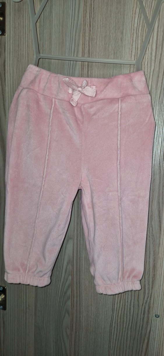 kız Çocuk kadife yumuşak dokulu kumaş alt üst takım - Görsel 3