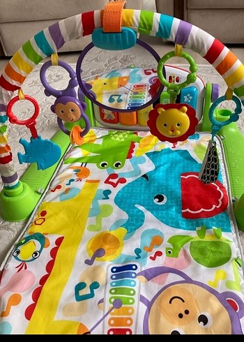 Beden Renkli Bebek Oyun Matı ve Aktivite Merkezi
