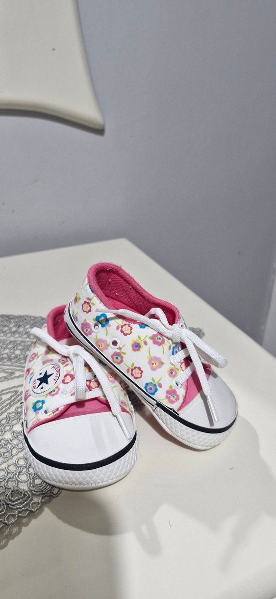 Kız Çocuk Pembe Batik Desenli Spor Ayakkabı - Görsel 2