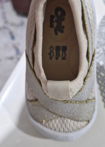 Kız Bebek Beyaz İlk Adım Ayakkabısı - Görsel 8