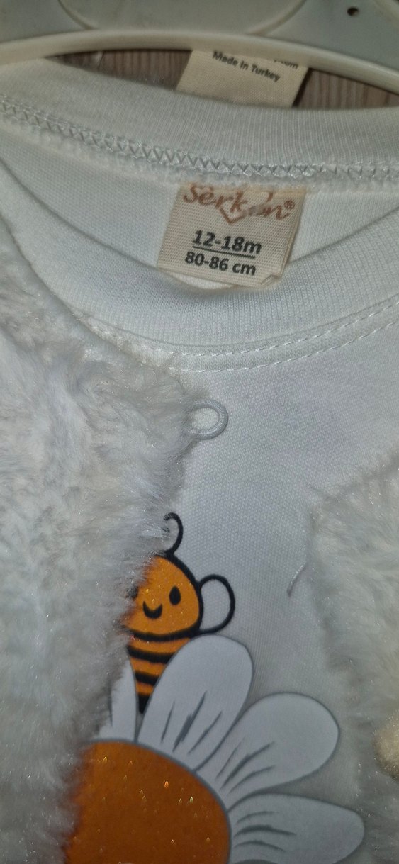 Kız Çocuk Takım Peluş yelekli - Görsel 4