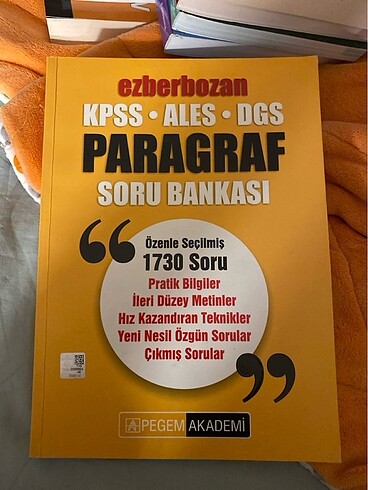 Ezberbozan kpss ales dgs paragraf soru bankası