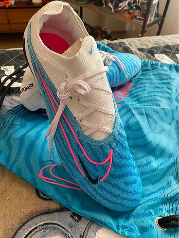 44 Beden mavi Renk Nike tam profesyonel sıfır krampon 44,5 numara