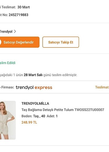 Trendyol & Milla Hiç kullanmadım.