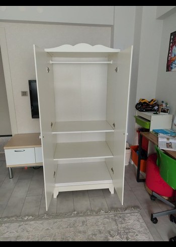 Çocuklar için beyaz dolap - Görsel 4