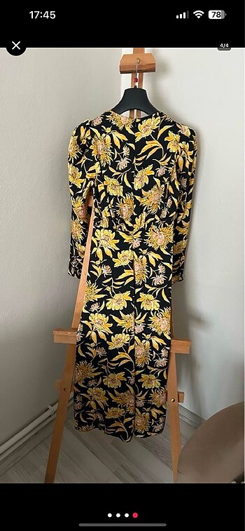 xs Beden çeşitli Renk Etiketli H&M Retro Elbise