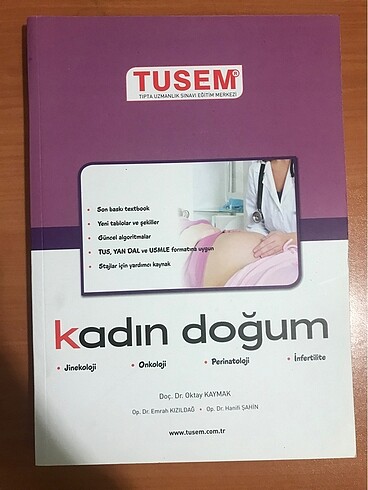 Kadın doğum tusem konu kitabı