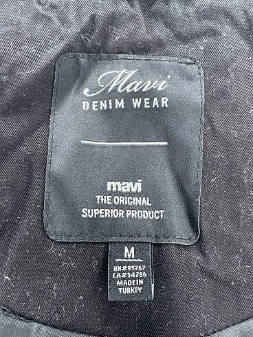 m Beden siyah Renk Mavi Jeans Trenchcoat %70 İndirimli.