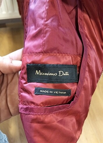 s Beden S beden sıfır Massimo dutti mont