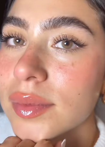 Gri Renkli Beyaz Takma Kirpik - Görsel 11