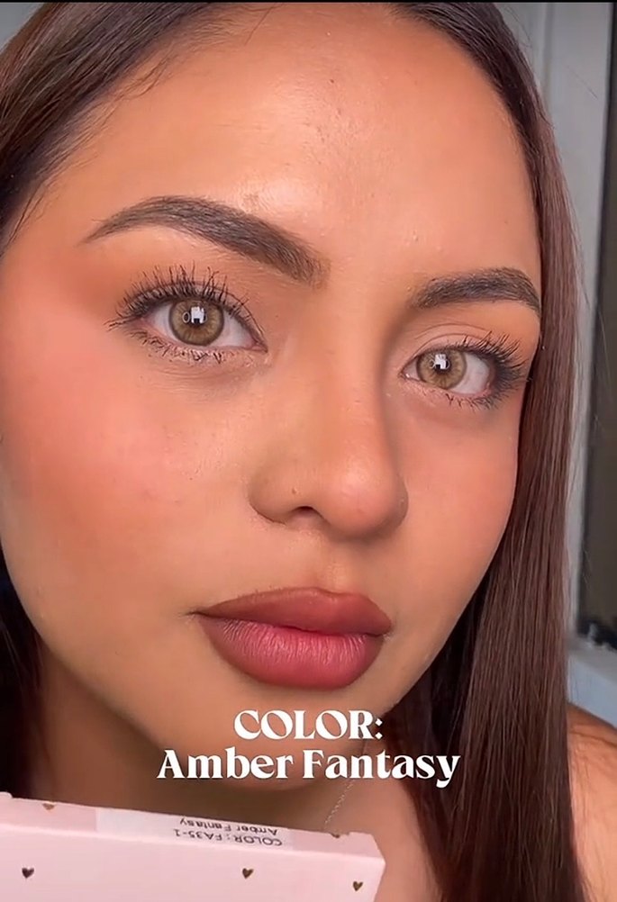 Gri Renkli Beyaz Takma Kirpik - Görsel 3