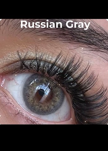 Gri Renkli Takma Kirpik - Görsel 10