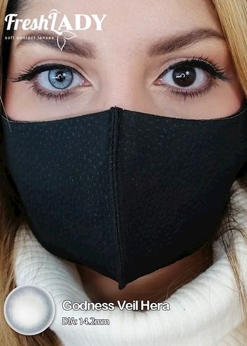 Gri Renkli Takma Kirpik - Görsel 8