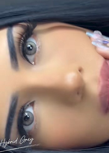 Gri Fresh Lady Kontakt Lens - Görsel 2