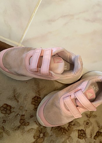 Orj adidas Kız Çocuk Pembe Cırt Cırtlı Spor Ayakkabı - Görsel 7