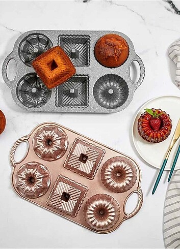 Emsan 6'Lı Muffin Kek Kalıbı