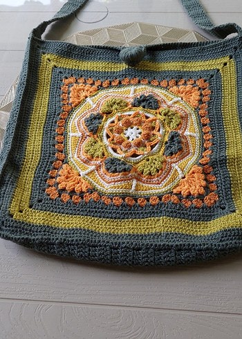 el örgüsü çanta - Görsel 2