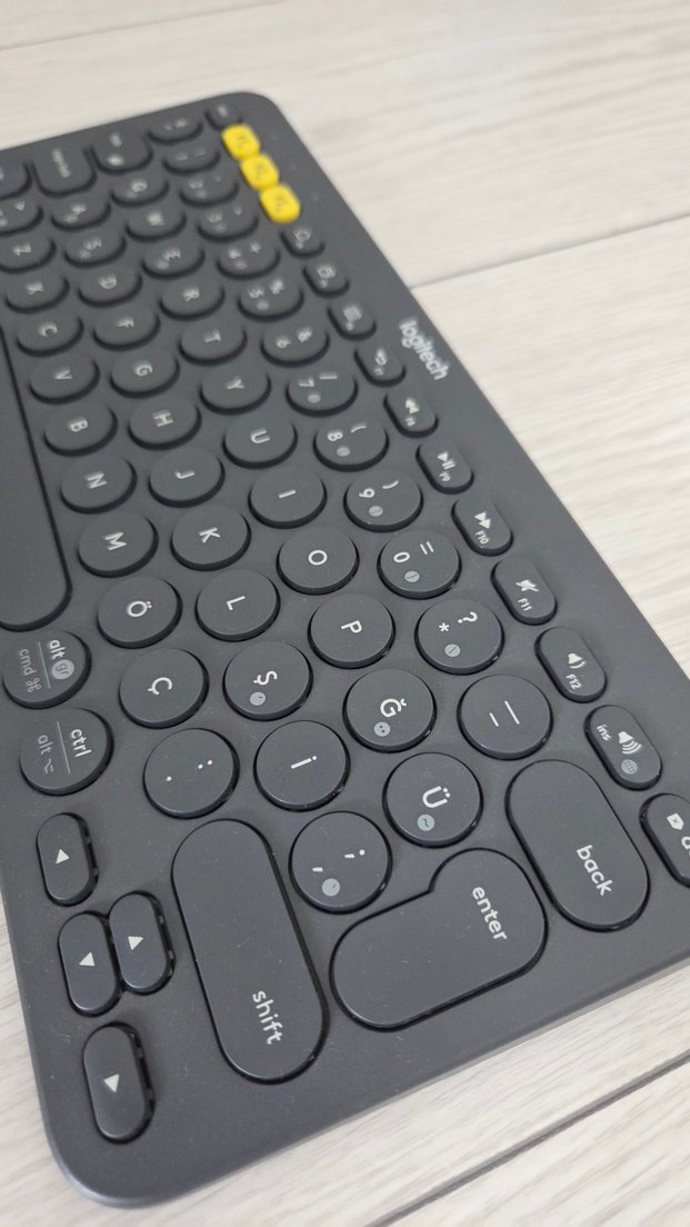 Logitech Çoklu Cihaz Kablosuz Klavye K360 - Görsel 5