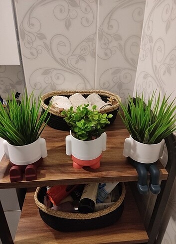 Diğer 3 lü dekoratif çiçek 