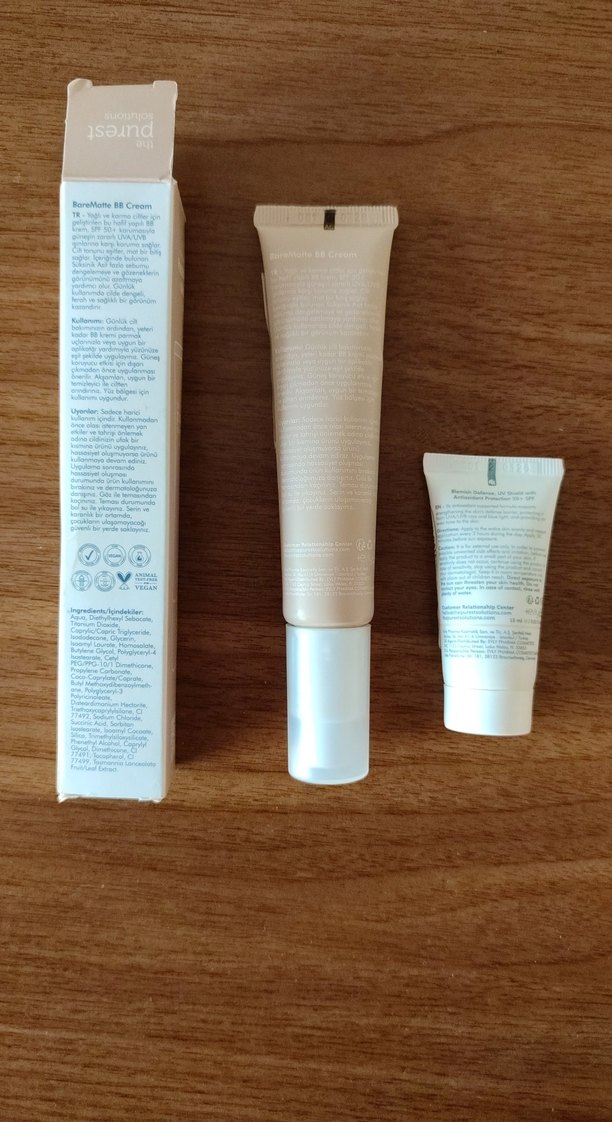 The Purest Solutions BareMatte BB Krem Beige - Görsel 2